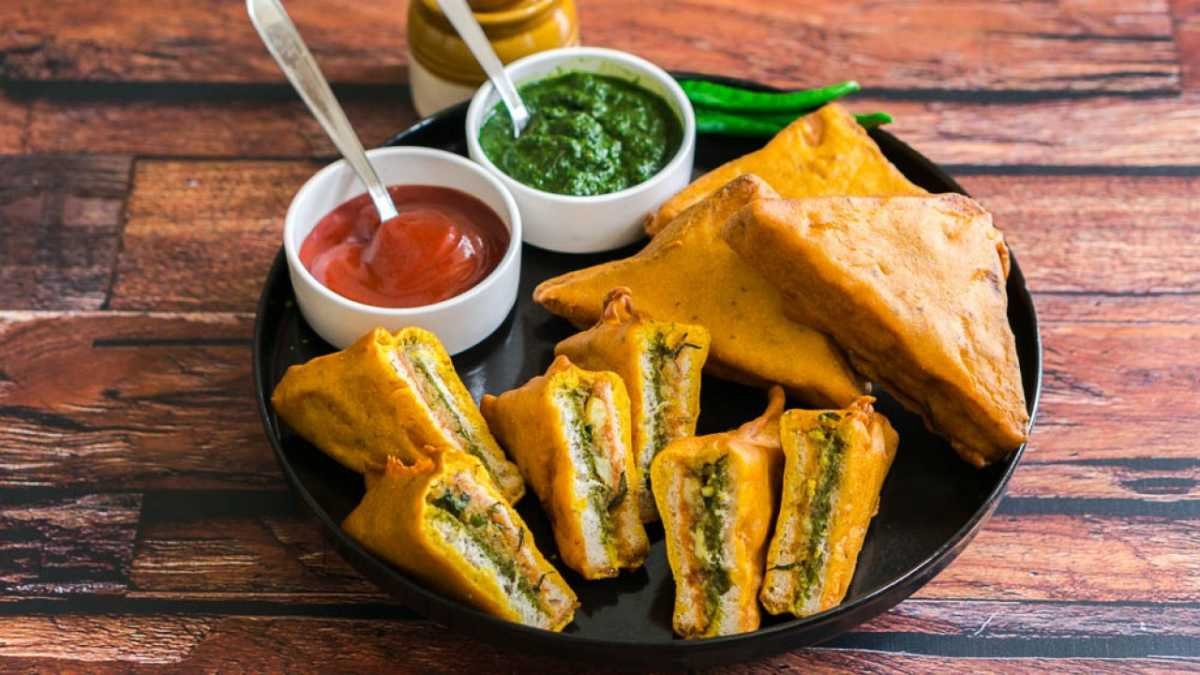 Bread Pakora(4 PCS)