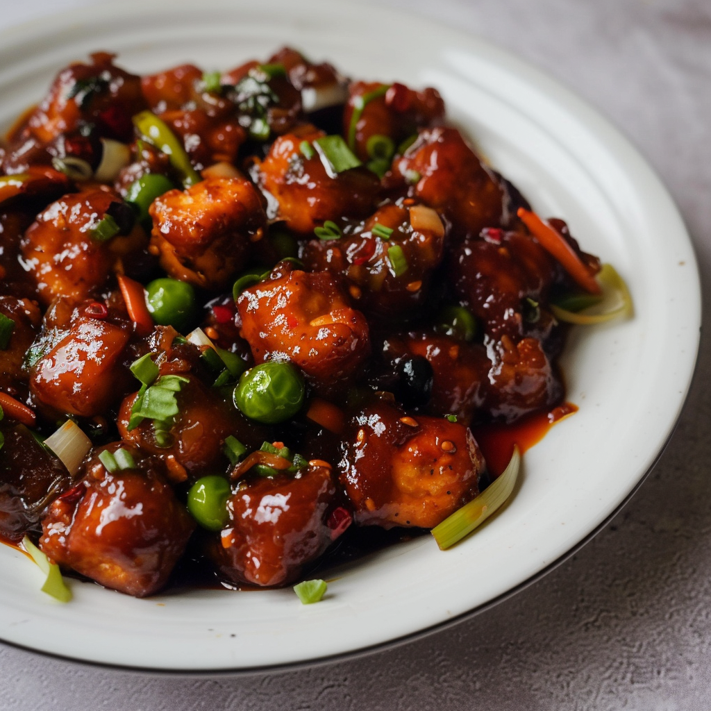 Paneer Manchurian Dry