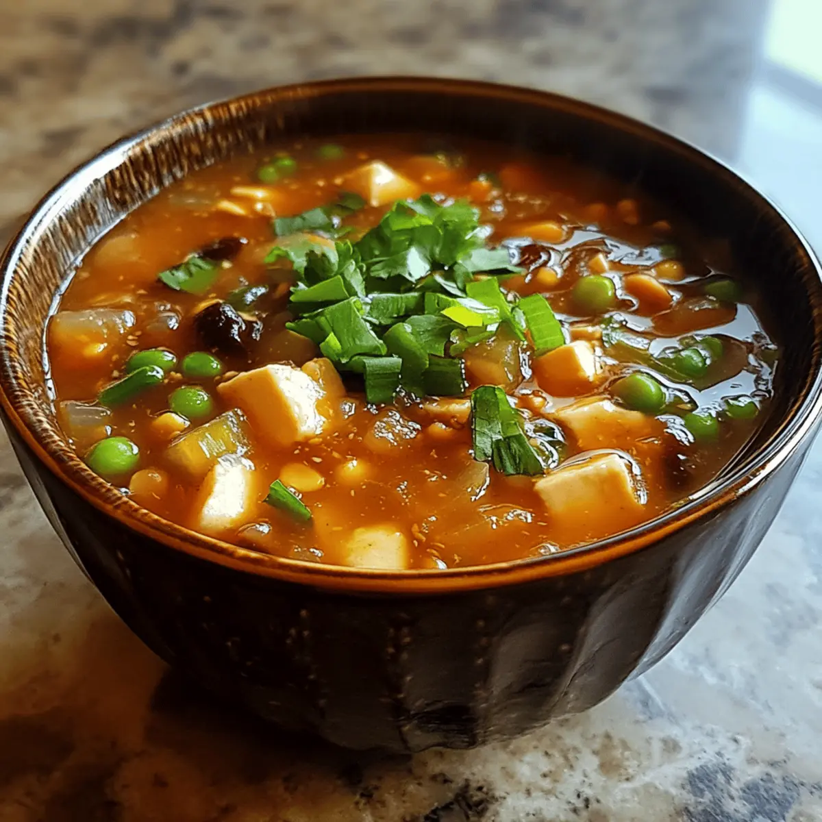 VEG HOT & SOUR SOUP