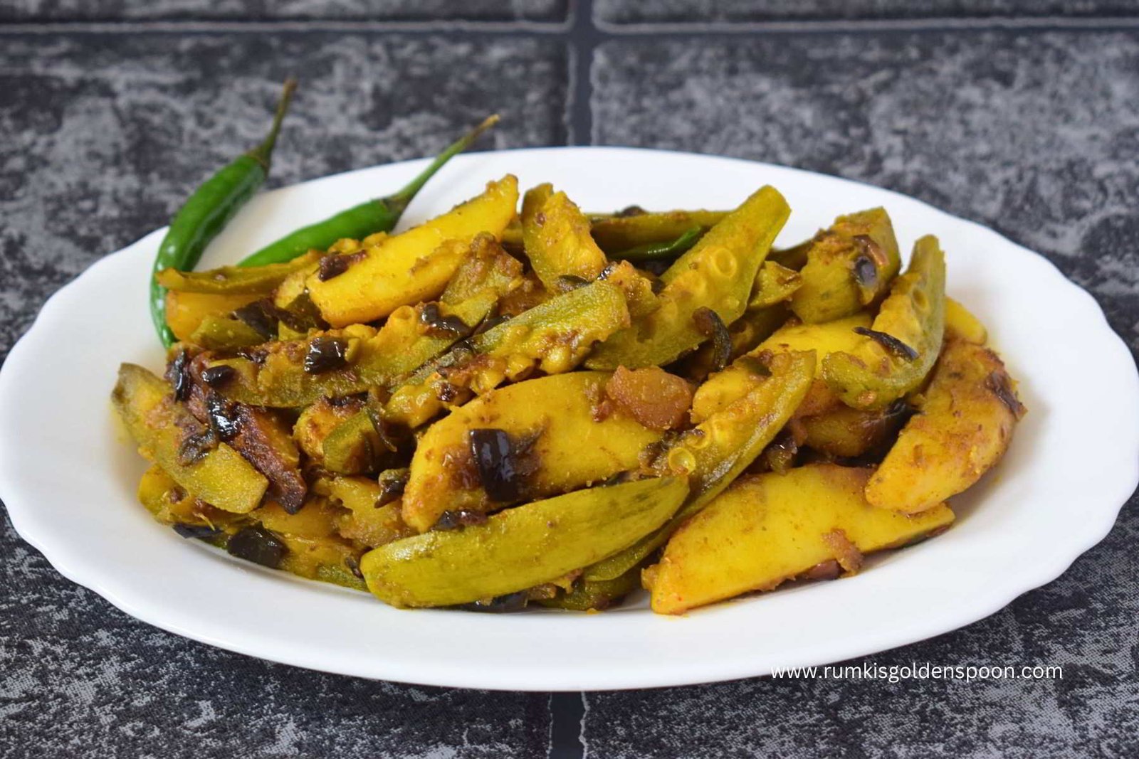 Aloo Parwal Bhujia