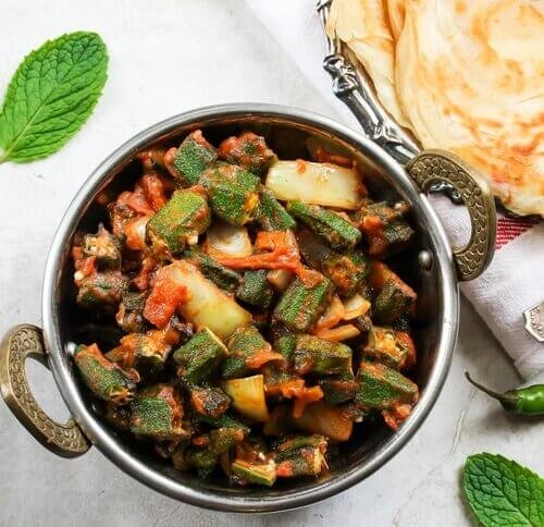Bhindi Bhujia