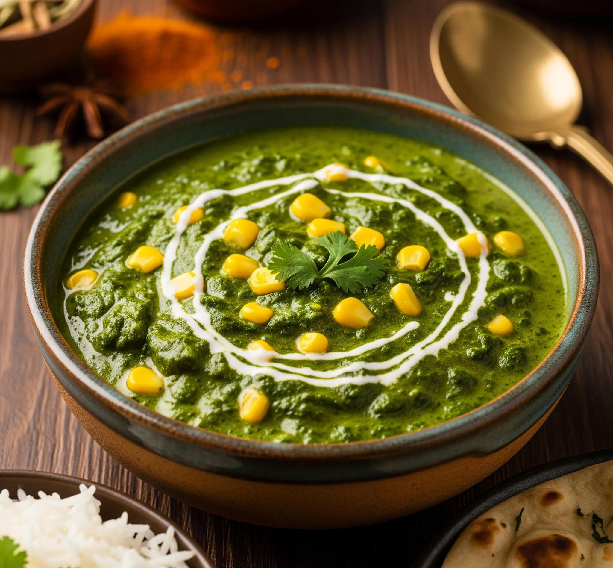 Corn Palak 