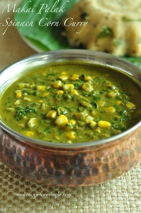 Corn Palak 